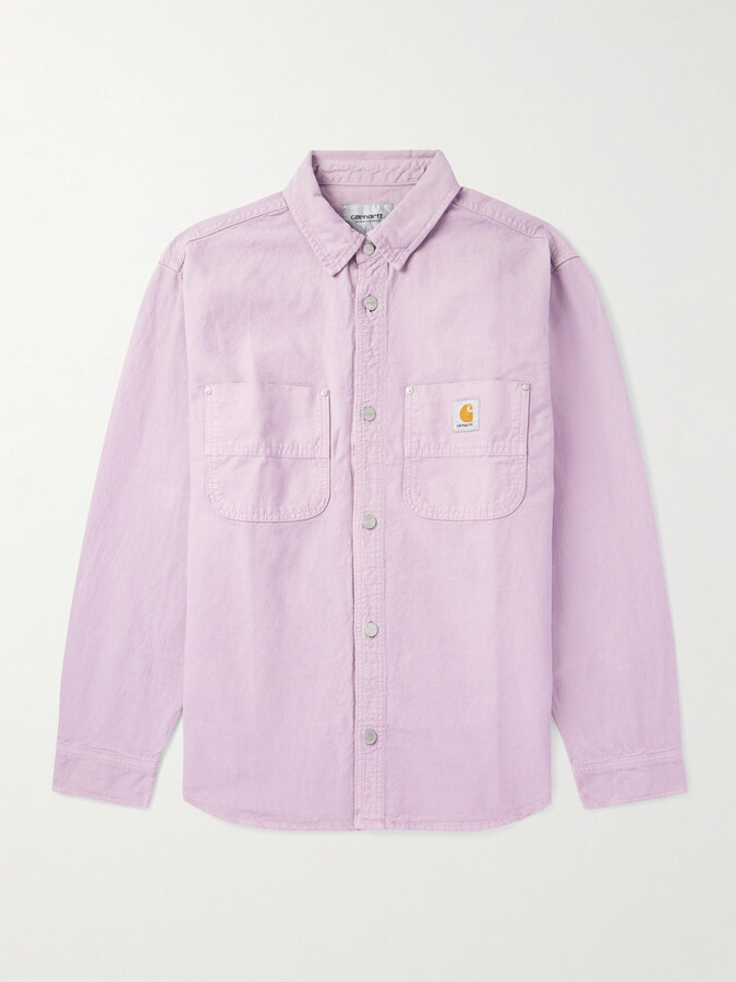 Carhartt Work In Progress Walter Cotton and Linen-Blend Canvas Shirt Jacket