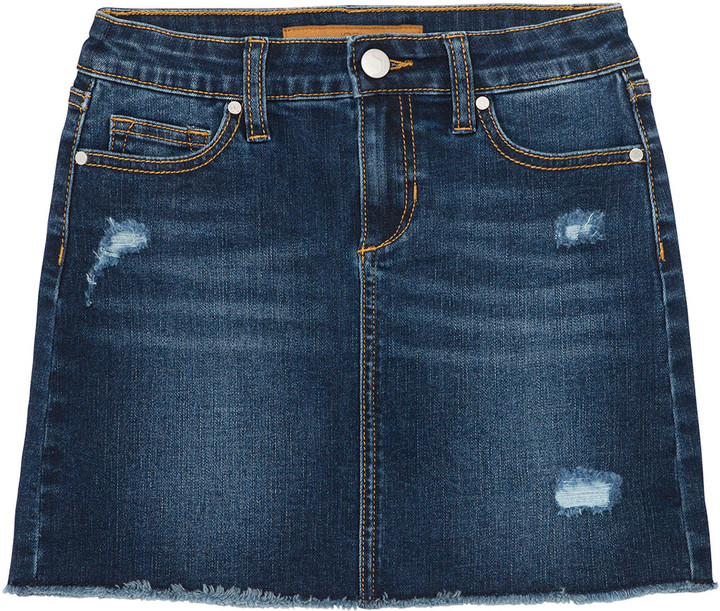 White Denim Skirt For Kids | Shop the 