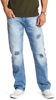 Thumbnail for your product : Buffalo David Bitton Six Slim Straight Leg Jeans - 30-34\" Inseam