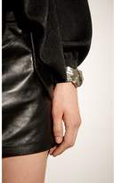 Thumbnail for your product : Saint Laurent Draped Bow Cuff Bracelet In Light Gold Brass