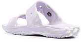 Thumbnail for your product : Crocs Logo Marble-Effect Slides