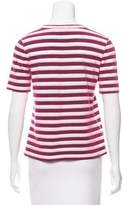 Thumbnail for your product : A.P.C. Striped Short Sleeve Top