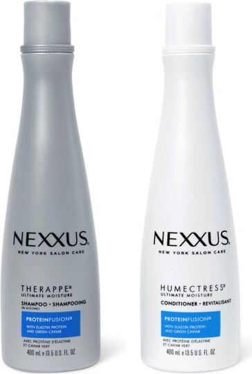 Nexxus NexxusShampooandConditionerTherappe&HumectressUltimateMoistureforDryHairwithElastinProteinandGreenCaviar-27floz/2ct