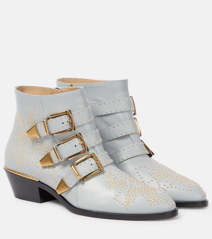 Chloé Gray Women's Boots | Shop The Largest Collection | ShopStyle