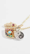 Thumbnail for your product : Sydney Evan 14k Multi Charm Necklace