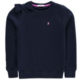 Thumbnail for your product : French Connection Kids Bow Sweat Top Sweater Jumper Pullover Junior Girls