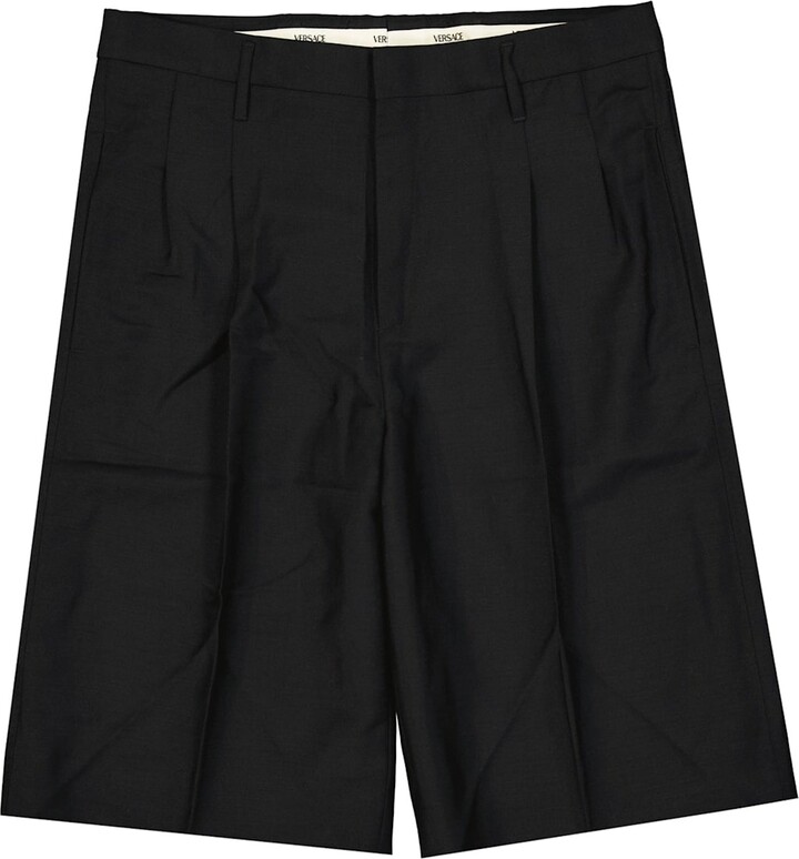 Versace Wool Classic Shorts