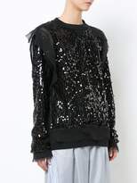 Thumbnail for your product : Sacai sequin-embellished top