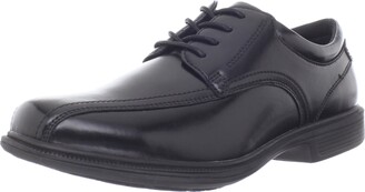 Nunn Bush Men's Bartole Street Bicycle Toe Oxford Lace Up with KORE Slip Resistant Comfort Technology