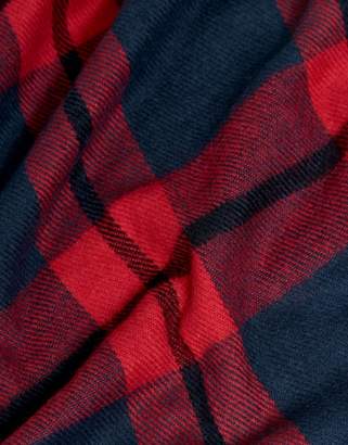 Esprit Scarf With Red Check