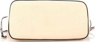 Louis Vuitton Black Monogram Empreinte Wlid at Heart Neverfull MM