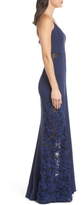 Thumbnail for your product : Maria Bianca Nero Shannon Lace Inset Gown