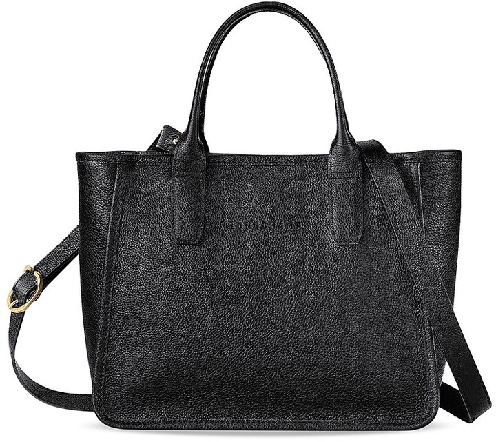 Longchamp Le Foulonné Leather Tote ShopStyle Shoulder Bags