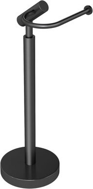 INKEDZ Heavy Weighted Freestanding Toilet Paper Holder, No Drill Stable Floor Stand for Bathroom/Bedroom