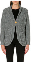 Thumbnail for your product : Chocoolate I.T Long-sleeved cable-knit cardigan