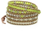 Thumbnail for your product : Chan Luu Ombre Beaded Wrap Bracelet