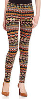 Thumbnail for your product : Angie Nordic Tribal-Print Leggings