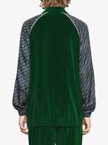 Thumbnail for your product : Gucci Bi-material oversize jacket