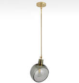 Thumbnail for your product : Rejuvenation Edendale 9" Angled Smoke Glass Articulating Pendant
