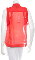 Thumbnail for your product : 3.1 Phillip Lim Sleeveless Button-Up Top w/ Tags