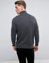 Thumbnail for your product : Lyle & Scott 1/4 Zip Merino Jumper Grey