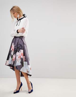 Ted Baker Thali Full Skirt in Chatsworth Bloom