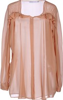 Thumbnail for your product : See by Chloe Long Sleeve Shirt Blush