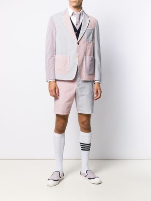 Thom Browne Seersucker Stripe Sports Coat
