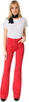 Thumbnail for your product : Alice + Olivia Juno High Waisted Wide Leg Jeans