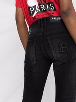 Thumbnail for your product : Balmain Stonewashed-Effect Skinny Jeans