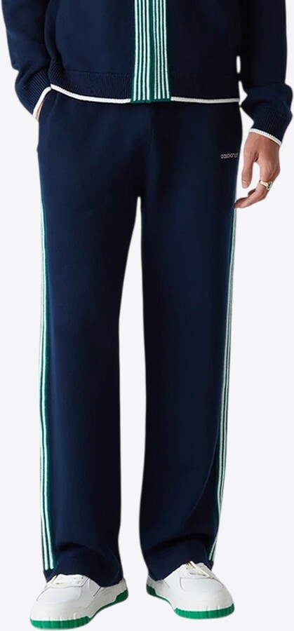 Casablanca Logo Embroidered Tennis Track Pants