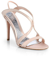 Thumbnail for your product : Alexander McQueen Satin Strappy Sandals