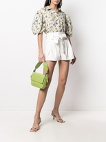 Thumbnail for your product : Twin-Set Coated Tie-Waist Shorts