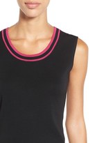 Thumbnail for your product : Ming Wang Women's Tipped Scoop Neck Tank
