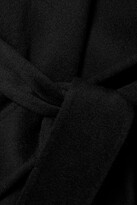 Thumbnail for your product : Le Kasha Soura Belted Cashmere Coat - Black