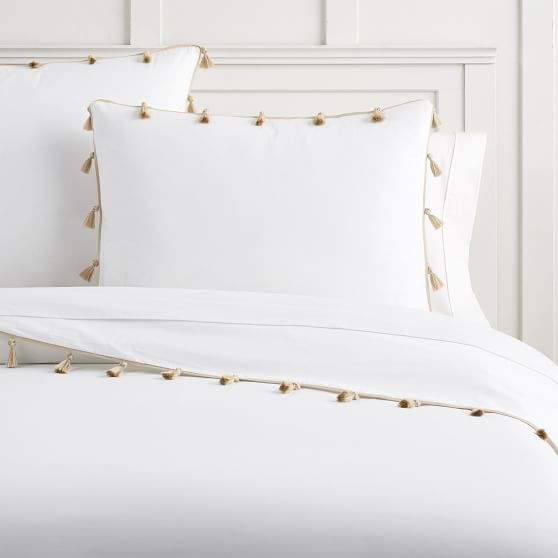 Blue Euro Green Pottery Barn Dottie Sham Bedding Pbteen