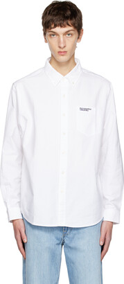 【THISISNEVERTHAT】T-Logo Oxford Shirt White thisisneverthat Men's T-Logo Oxford Shirt in White