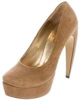Thumbnail for your product : Walter Steiger Suede Platform Pumps