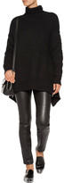 Thumbnail for your product : Alexander Wang Convertible textured-wool turtleneck sweater