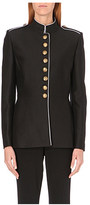 Thumbnail for your product : Jean Paul Gaultier Military wool and silk-blend jacket
