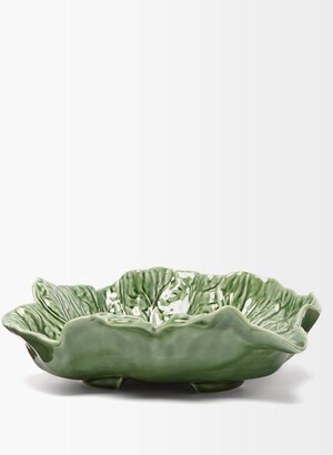 Bordallo Pinheiro Cabbage Small Earthenware Bowl - Green