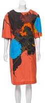 Thumbnail for your product : Dries Van Noten Floral Shift Dress w/ Tags