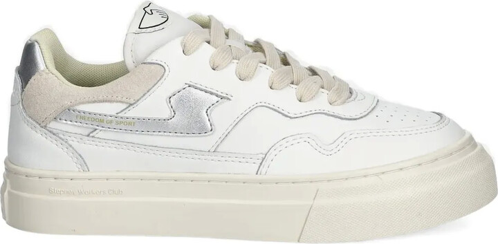 Stepney Workers Club Leather Lace-Up Sneakers