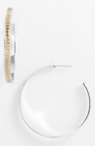 Thumbnail for your product : Anna Beck Large Hoop Stud Earrings