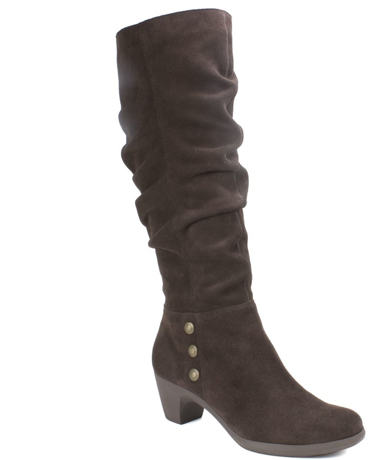 averie wedge snake boots