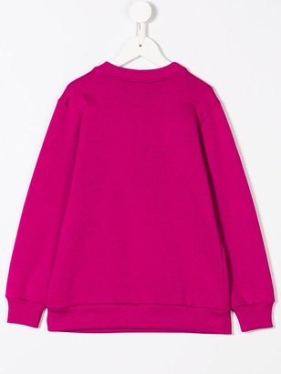 Dolce & Gabbana Children Embellished Patch Sweatshirt