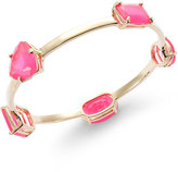 Thumbnail for your product : Kate Spade Gold-Tone Stone Station Bangle Bracelet