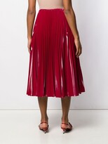 Thumbnail for your product : Fendi Pleated Midi Skirt