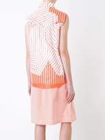 Thumbnail for your product : Jil Sander striped sleeveless shirt