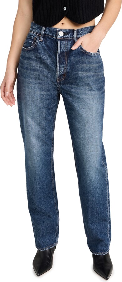 Moussy Vintage MV Whitney Wide Straight Jeans
